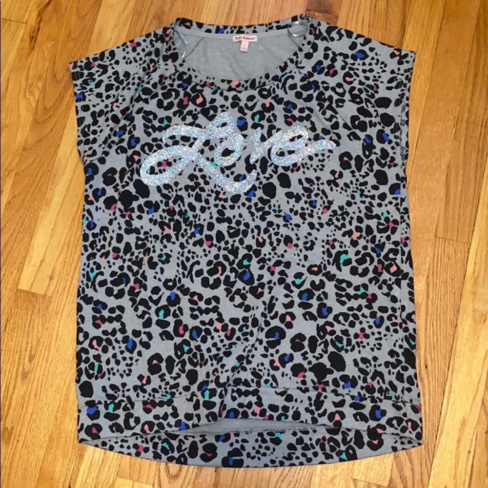Juicy Couture women’s leopard print top